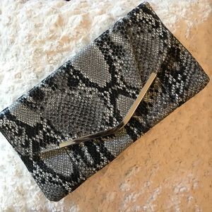 Trendy Python Clutch